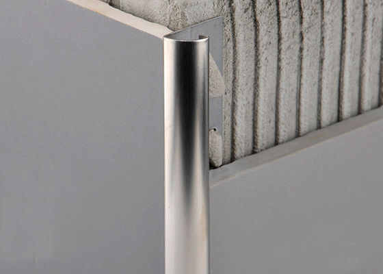 201 Stainless Steel Decorative Profiles Antiscratch For 10mm Ceramic Tiles