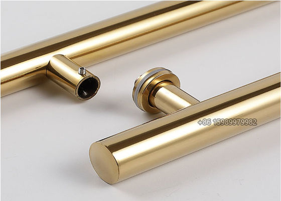 Polished Stainless Steel Door Pull Handles Sapphire 800mm Hole Distance