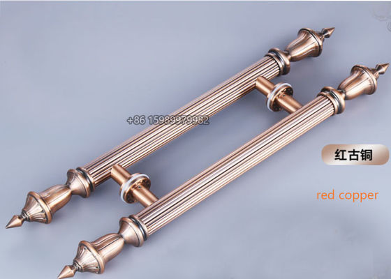 500mm Stainless Steel Push Pull Door Handles Corrosionproof Mirror Effect
