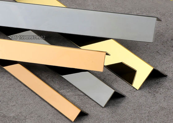 Formaldehydefree Stainless Steel Decorative Profiles Corner Guards Anticollision