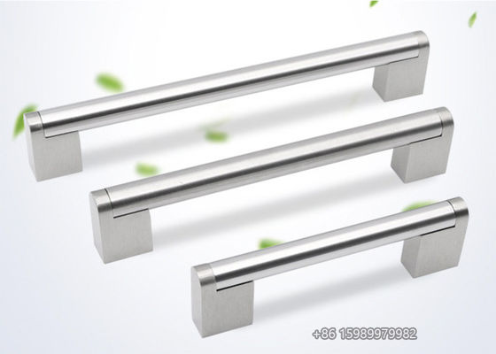 Contemporary Stainless Steel Cabinet Handles Brushed Multifunction