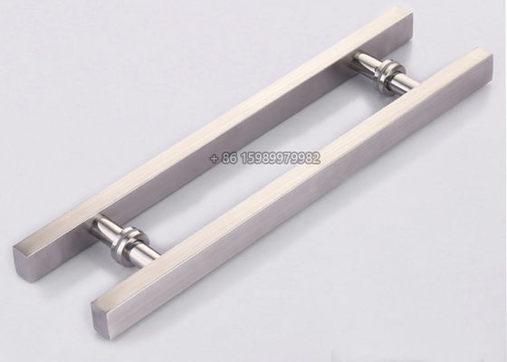 Bathroom Stainless Steel Glass Door Handle Corrosionproof Wearproof Aesthetics