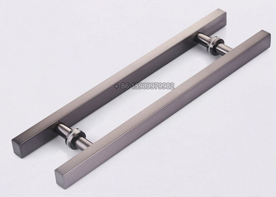 316 Stainless Steel Door Pull Handles , Commercial Door Handles Stainless Steel