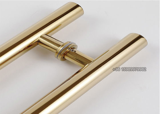 Polished Stainless Steel Door Pull Handles Sapphire 800mm Hole Distance