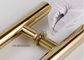 Polished Stainless Steel Door Pull Handles Sapphire 800mm Hole Distance