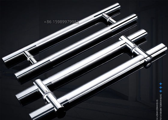 Polished Stainless Steel Door Pull Handles Long SUS316 1800mm