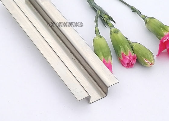 0.6mm Stainless Steel Wall Panel Trim Divider Trim 8k Mirror Effect