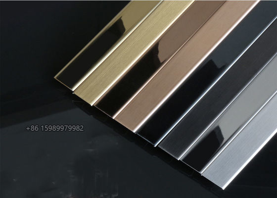 Electroplating Stainless Steel Skirting Bunnings T Profile For Wall Partition