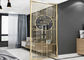 SUS304 Laser Cut Decorative Steel Privacy Panel Divider Screen Multifunctional