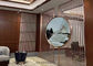 Sandblasted Stainless Steel Room Divider 1mm Thickness Multiapplication