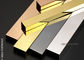 Electroplating Stainless Steel U Profile , U Moulding Trim SUS316 Material Anodized